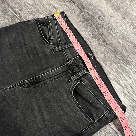 Hudson Barbara High-Rise Super Skinny Supermodel Jean in washed Black - 26 - Picture 8 of 10